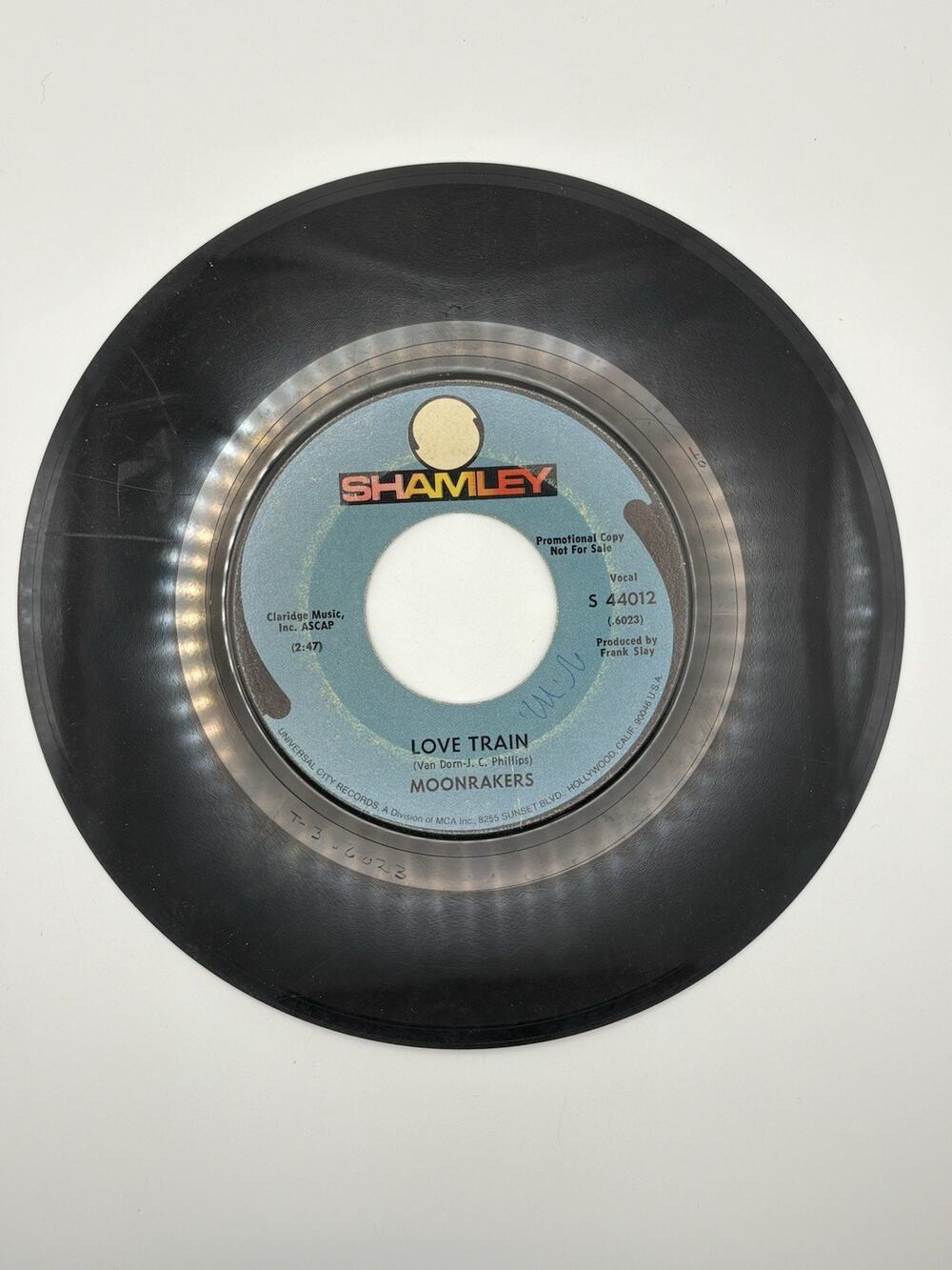 Moonrakers Love Train Shamley S 44012 Garage Psych 45 Promo Copy 1969